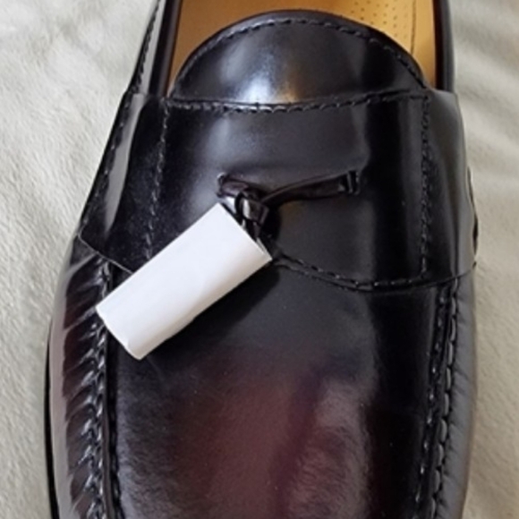 Cole Haan Mens Pinch Penny Loafers Two Tone Brown Slip On Tassels Chic main image 8